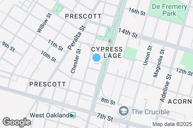 Map image of the property - 1423 11th St