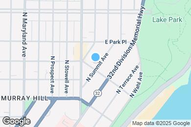 Map image of the property - 2615 N Summit Ave