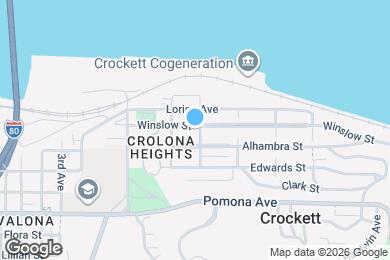 Map image of the property - 705 Winslow St