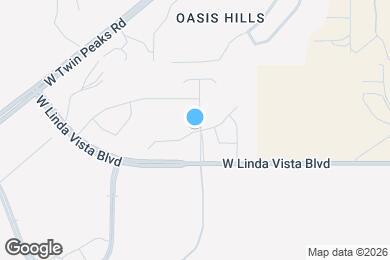 Map image of the property - 6047 W Calle Palmitas