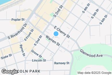 Map image of the property - 525 S Broad St
