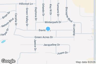 Map image of the property - 1903 David Ave