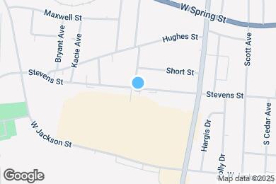 Map image of the property - 410 W Stevens St
