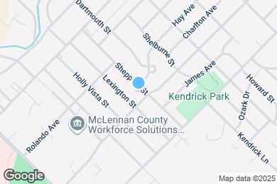 Map image of the property - 1501 Sheppard St