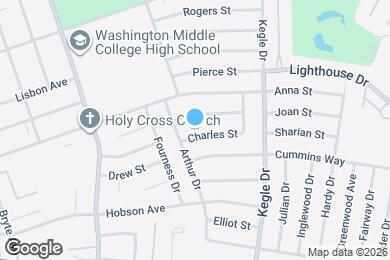 Map image of the property - 1104 Charles St