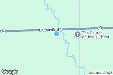 Map image of the property - 5813 E State Rd 14