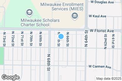 Map image of the property - 5930 N 67th St