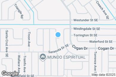 Map image of the property - 3155 Tropical Cir SE