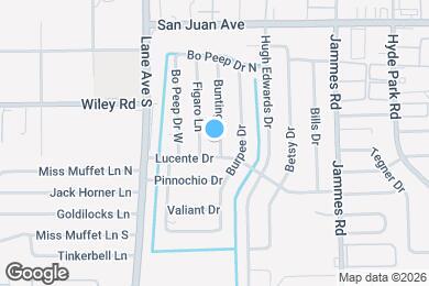 Map image of the property - 2156 Bunting Dr
