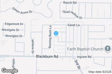 Map image of the property - 7011 Cottonwood Cir