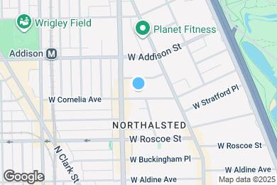 Map image of the property - 727 W Cornelia Ave