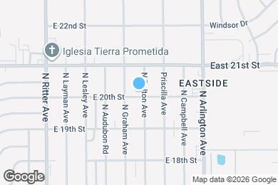 Map image of the property - 5834 E 20th St