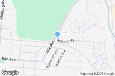 Map image of the property - 3695 Erie Ave