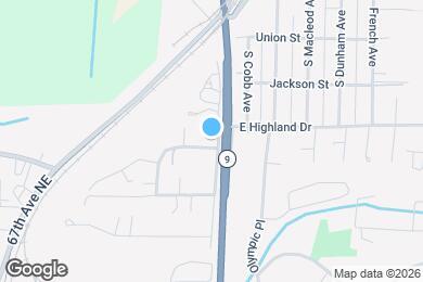 Map image of the property - 512 Hazel St