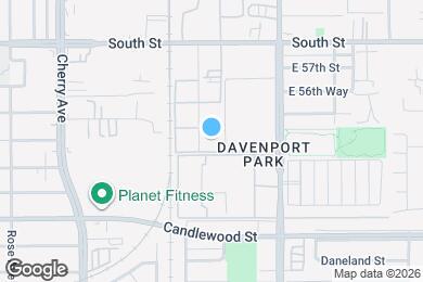 Map image of the property - 5530 Ackerfield Ave