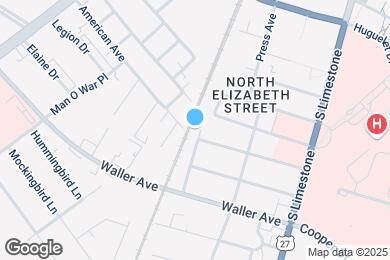 Map image of the property - 1043 Crescent Ave