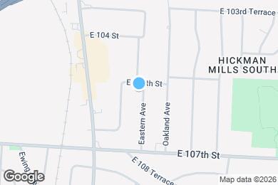 Map image of the property - 10504 Eastern Ave