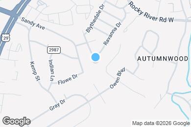 Map image of the property - 6605 Pattonsburg Dr