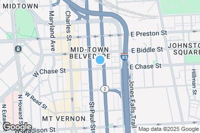 Map image of the property - 106 E Chase St