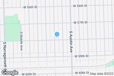 Map image of the property - 5755 S Meade Ave