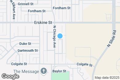 Map image of the property - 517 N Brentwood Ave