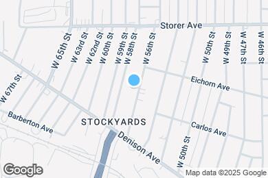 Map image of the property - 3492 W 56th St