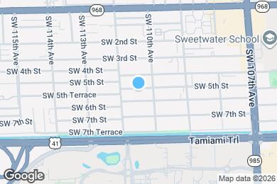 Map image of the property - 11050 SW 5th St