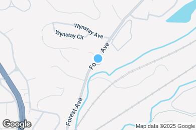 Map image of the property - 885 Forest Ave