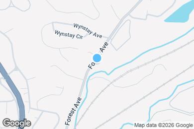 Map image of the property - 895 Forest Ave