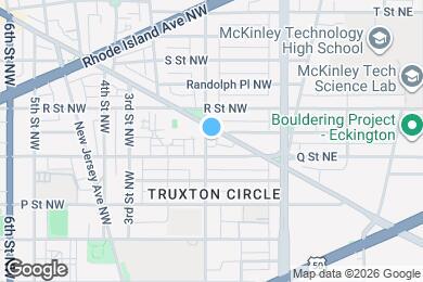 Map image of the property - 1615 1st St NW