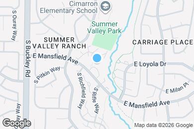 Map image of the property - 17453 E Mansfield Ave