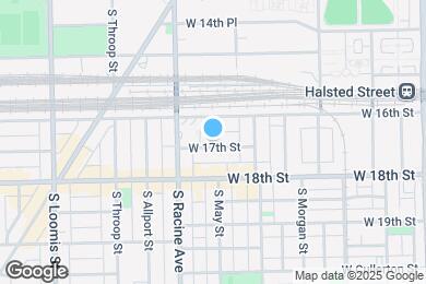 Map image of the property - 1142 W 17th St