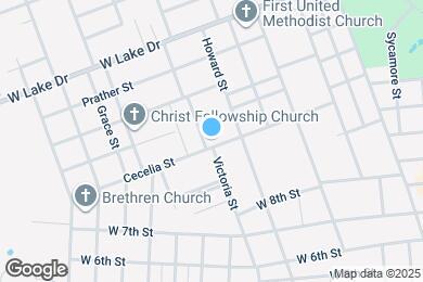 Map image of the property - 1223 Cecelia St