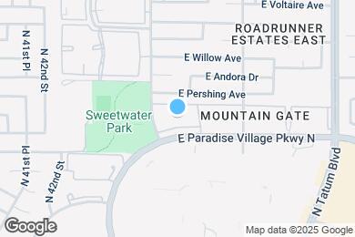 Map image of the property - 4444 E Paradise Village Pky N