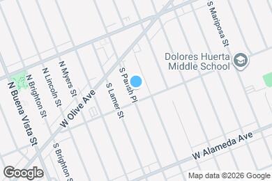 Map image of the property - 146 S Parish Pl