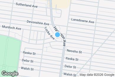 Map image of the property - 4734 Locke Ave