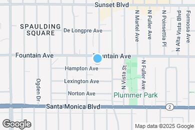 Map image of the property - 7531 Hampton Ave