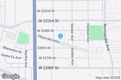 Map image of the property - 1551 Plaza del Amo