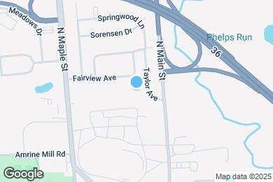 Map image of the property - 115 Taylor Ave