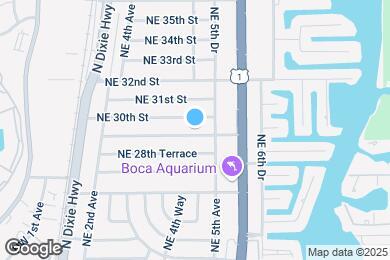 Map image of the property - 455 NE 29th St