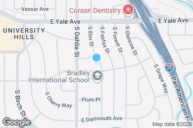 Map image of the property - 2959 S Elm St