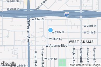 Map image of the property - 1876 W 24th St