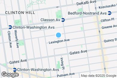 Map image of the property - 41 Lexington Ave