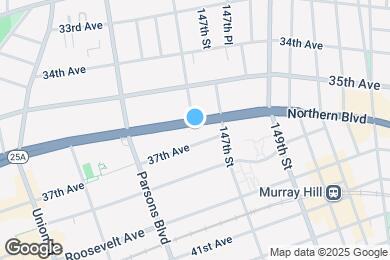 Map image of the property - Appealing studio just outside the cross st...
