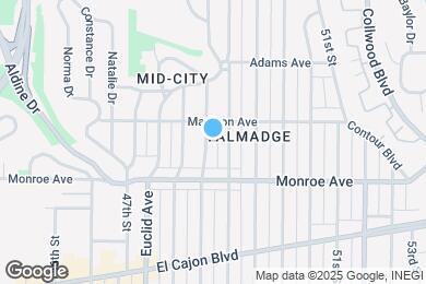 Map image of the property - 4565 Estrella Ave