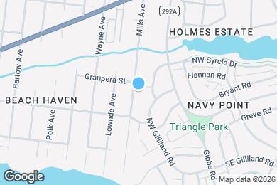 Map image of the property - 610 Mills Ave