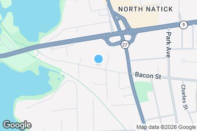 Map image of the property - 287 Bacon St