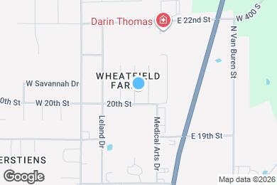 Map image of the property - 3009 N Anthony Ct