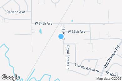 Map image of the property - 3604 Bay St