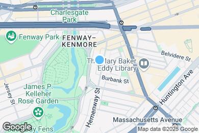 Map image of the property - 49 Hemenway St